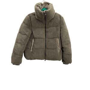 Save the Duck Jennie Sherpa Puffer Jacket NWT Size Medium